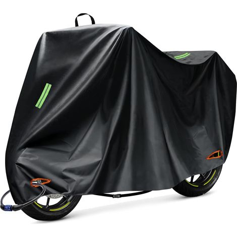 Bâche Moto Exterieur Impermeable Housse Moto Etanche 210D (1/5)