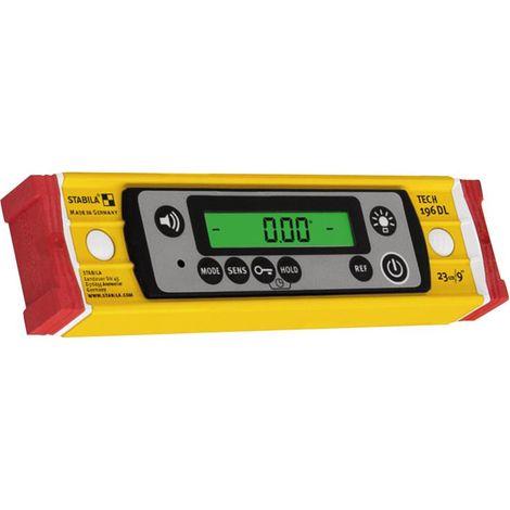 Stabila 19831 Electronic Digital TECH Spirit Level 196 DL 23cm STB19831