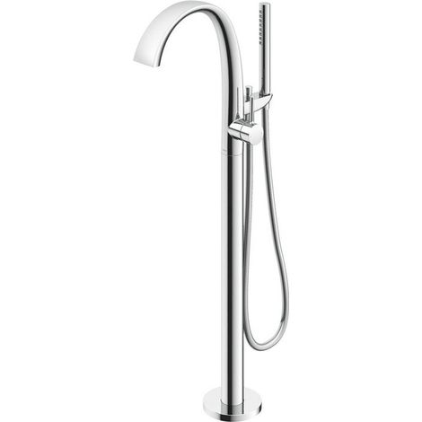 Mitigeur bain sur pied, saillie 240 mm chromé TOTO