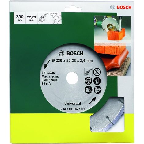 Bosch 2607019477 disco de corte diamantado 230 mm