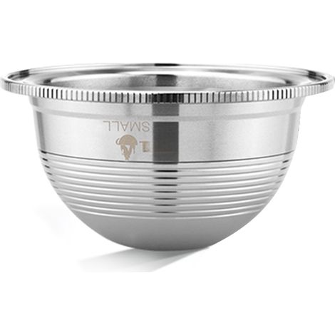 Capsules à café en acier inoxydable Vertuoline, capacité de 70 ml, réutilisables et rechargeables, compatibles avec les machines Nespresso Vertuoline GCA1 et Delonghi ENV135. (1/5)