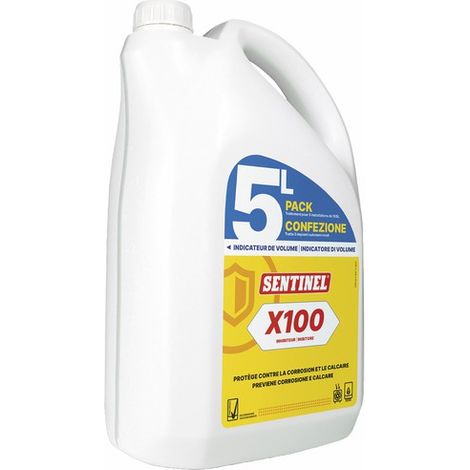 Equipo de calefacción central Sentinel x100 protección anticorrosión 5L