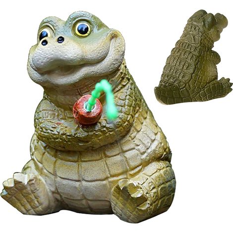 Spielzeug Niedliche Mini Alligator Gartenfigur Aus Kunstharz