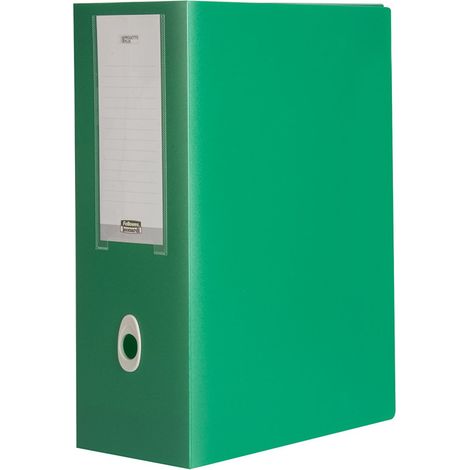 Fellowes Caja Proyecto Plus Lomo 10 Cm Verde