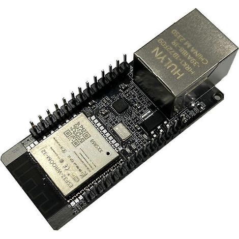 ESP32 WT32-ETH01 Drahtlosmodul, serielle Schnittstelle, Netzwerk, Schwarz (1/5)