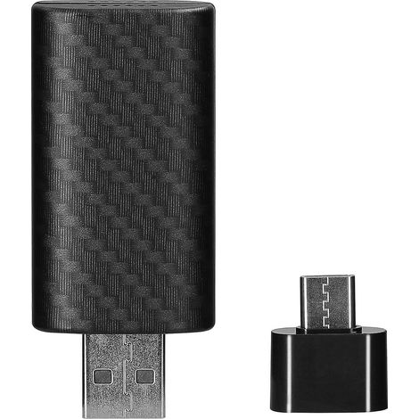 Kabelloser Android Auto Adapter-Dongle für kabelgebundene Fahrzeuge, USB-A/USB-C Plug & Play