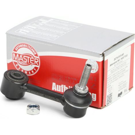 STABILIZZATORE TITANIO "MS" posteriore sinistro/destro AUDI A1, A3, Q3, TT, SEAT ALHAMBRA, ALTEA, ALTEA XL, LEON, (1/5)