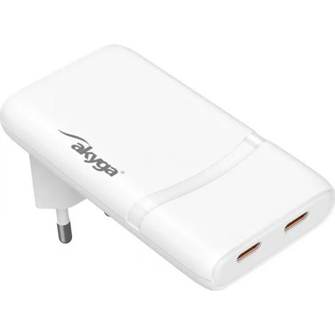 Akyga  USB Ladegerät 65 W USB-C®  Weiß