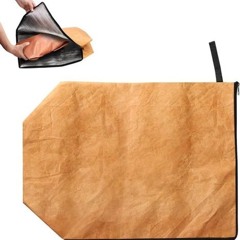 Isolierte Ruhehülle für den Grill mit Reißverschluss, ideal für gegrilltes Fleisch. (1/4)