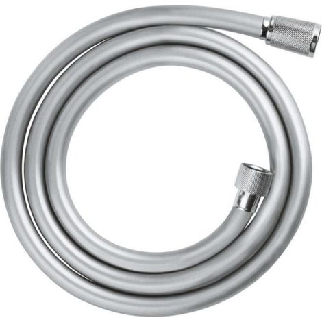 Flexible de douche - GROHE VitalioFlex 28743002 - 1,5m - Anti-pliures et torsion - Connexion universelle - Surface lisse - Chrom (1/2)
