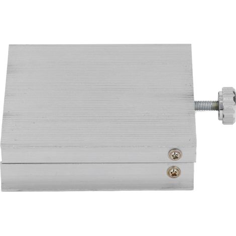 Support de laboratoire manuel pour plateforme élévatrice en alliage d'aluminium avec cric et système de mise à niveau automatique. Accessoires inclus. (1/5)