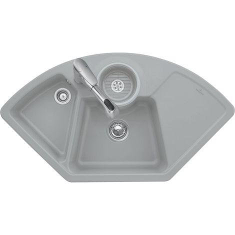 Villeroy & Boch 670800R7 Évier d'angle Solo 1075x600 mm
