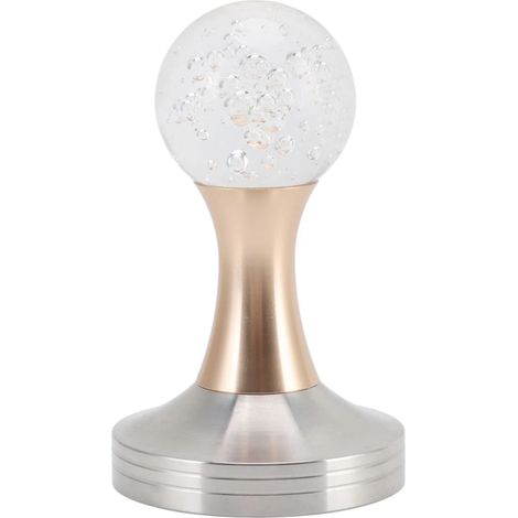 Tasseur à café pour espresso, 53 mm (2,1 pouces), acier inoxydable, couleur or, idéal pour presser le café moulu à la maison, au bureau ou dans un café.-AquaForge (1/5)