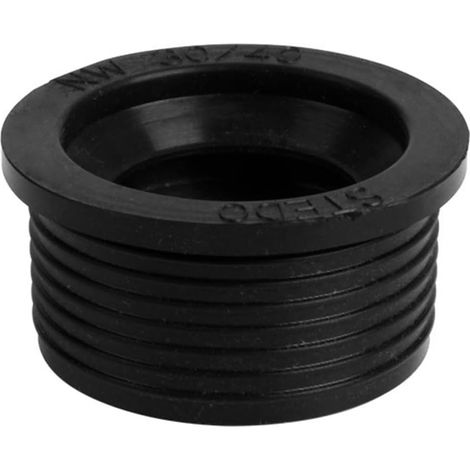 Manchon en caoutchouc pour tube de siphon de 30 à 40 mm avec joint d'étanchéité flexible en silicone, utilisé comme accessoire de raccordement pour tuyau d'évacuation d'évier (1/5)