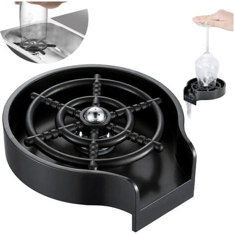 Automatischer Becherreiniger, Spülstange per acqua per vetro, Attrezzo per pulizia della caraffa di caffè, Attrezzo per pulizia delle tazze, Acqua della cucina (1/5)