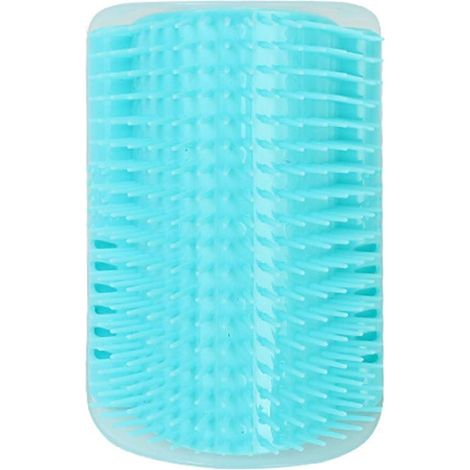 Chat Brosse Peigne Fournitures Mur Coin Peigne Toilettage Peigne Brosse Lac Bleu (1/4)