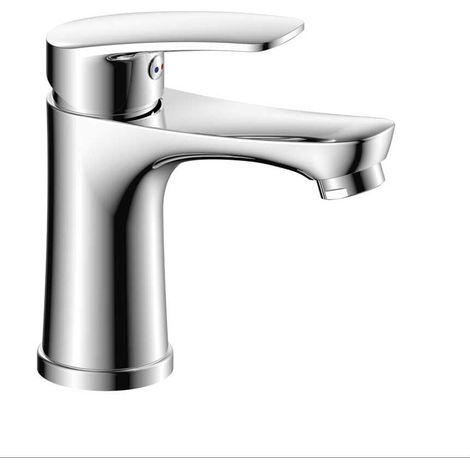 Miscelatore lavabo cromato con piletta Tiny (1/2)