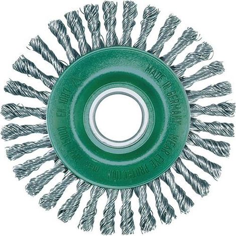 LESSMANN Rundbürste Ø 115 mm Bohrung Drahtstärke 0,5 mm ( 4000844931 )