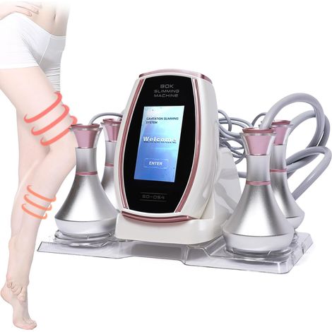 5-in-1-Schlankheitsgerät, 80K-Kavitationsgerät, multipolares Ultraschall-Kavitationsgerät, Schönheitsgerät, Fettverbrenner, Gewichtsreduktion (1/5)