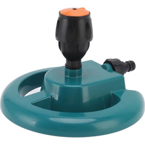 Arroseur de jardin Rotation automatique 360 degrés Base ronde ABS Durable arroseur de pelouse largement utilisé pour la route de pelouse de jardin (1/5)