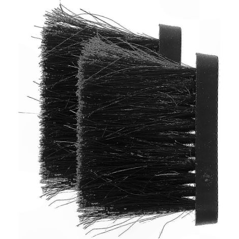 Nettoyage Cheminée Brosse Tête x2, Pièces de Rechange pour Outils d'Entretien Foyer, Accessoires Remplaçants, Kit de Maintenance pour Insert à Bois (1/2)