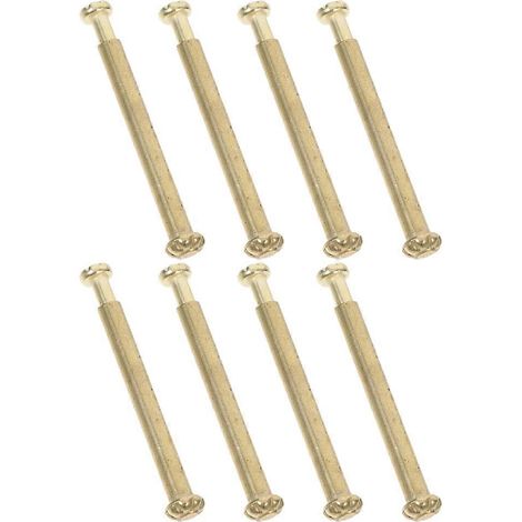 Kit de réparation pour ventilateur pliant (8 pièces) : pièces de rechange pour axe de ventilateur portatif, accessoires de réparation, rivets métalliques pour axe de ventilateur.