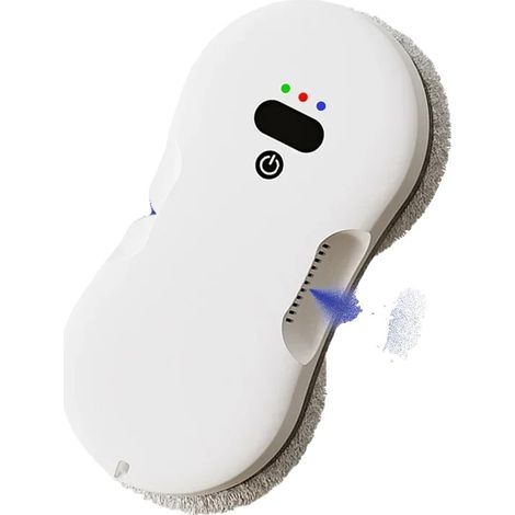 Robot limpiacristales, tecnología de doble pulverización, diseño compacto, doble pulverización blanca, UE, Sí (1/2)