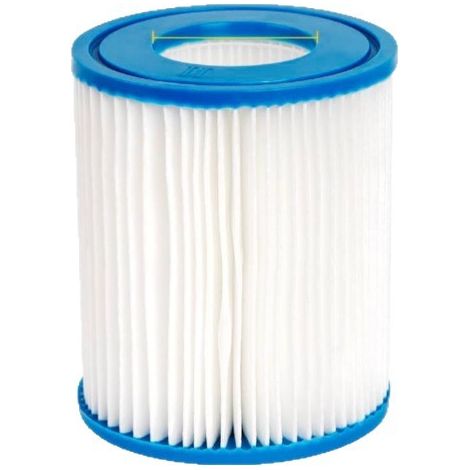 Cartouche Filtrante pour Piscine – Compatible Bestway/Intex Type 58094 Type II – pour Pompe de Filtration Hors Sol (1/4)