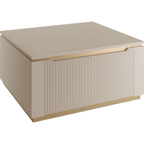 Mesa de centro Comfivo Ovitas , 40x70x80cm, Diámetro: 0, Aglomerado laminado, Angular