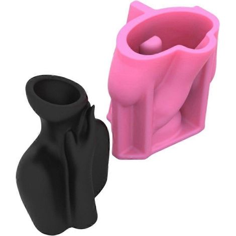 Moules en forme de corps humain pour vases en résine époxy, argile céramique, pots de fleurs et décoration intérieure
