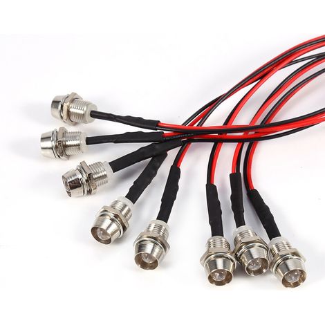 Faro LED de bajo consumo y larga vida útil con apariencia mejorada faro LED universal para coches de control remoto fabricado con plástico, caucho y metal de alta calidad fácil de instalar. (1/4)