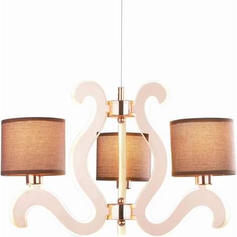 Lampadario sospeso Candellux Ambrosia 33-33888 rame (1/4)