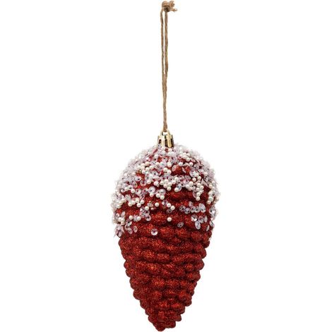 SDN CAG PLAST PDP ROT 13CM - Feeric lights & christmas