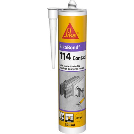 SIKA Adesivo per costruzioni a presa rapida SikaBond-114 Contact - Marrone - 657260