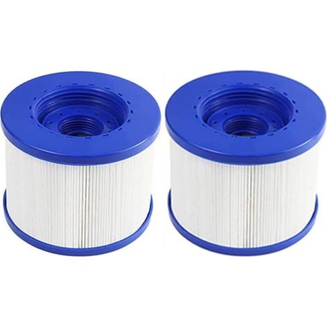 Lot de 2 filtres de piscine compatibles avec l'eau chaude de rechange Clever Spa (1/5)
