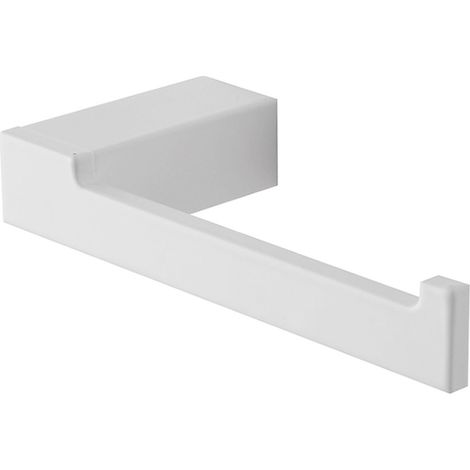 Porta rotolo carta igienica da muro in alluminio bianco Sky (1/3)