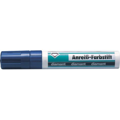 Marcador azul diamante