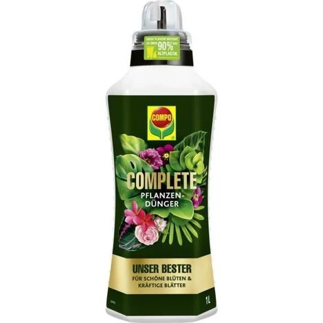 Concime liquido Compo complete contiene calcio e magnesio