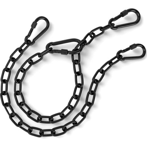 Jeu de chaînes de suspension pour balançoire (Lot de 2, 20 pouces) — Kit de suspension robuste