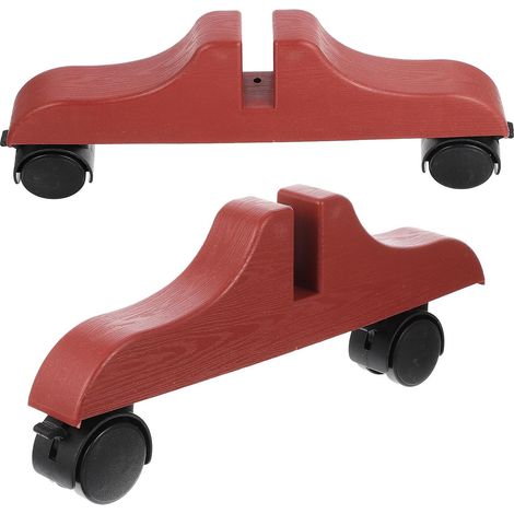 Unomor Base épaisse à roulettes pour supports de séparation (1/5)