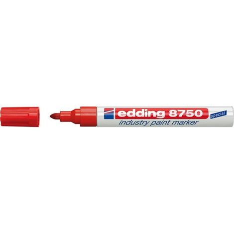 Marcador de pintura industrial Edding 8750, amarillo