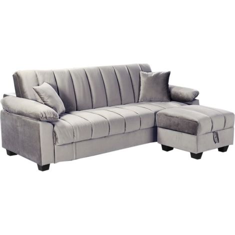 Sofa Cama con Puff Yadhi 210cm (1/5)