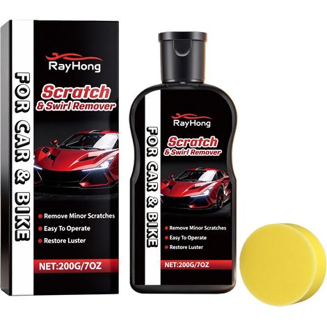Car scratch repair paste for routine car maintenance, scratch repair, polishing, and restoration -- 200g + 1 sponge -- BIEMMEDUE (1/5)