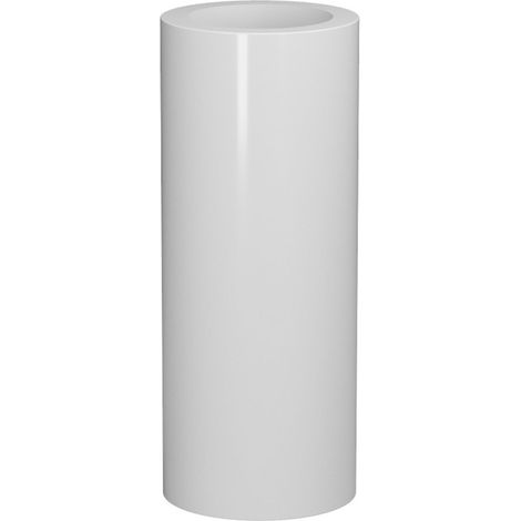 Colonne murale en céramique OKE pour lavabo 554001, blanc (1/3)