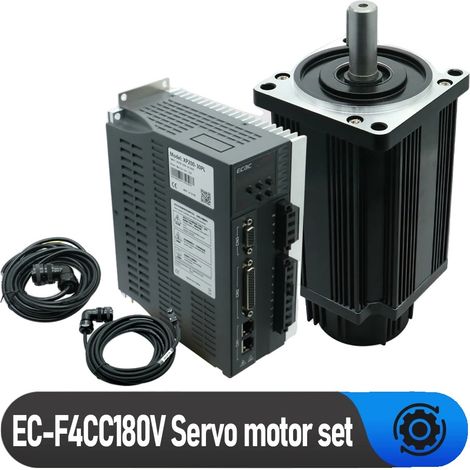 Moteur Servo Haute Vitesse, 1800W de Puissance, 3000RPM de Vitesse (1/5)