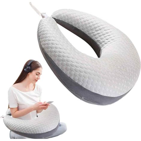 Oreiller Lecture - Support Cervical Et Lombar - Pour Lit Canapé Divan - 1 Pièce (1/5)