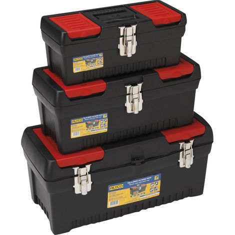 Pack 3 Cajas de plástico 192822+23+24 ALYCO (1/2)