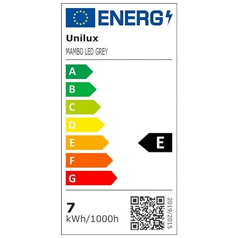 Unilux MAMBOLED lampe bureau LED noire 6,5W 600 lumens (1/5)