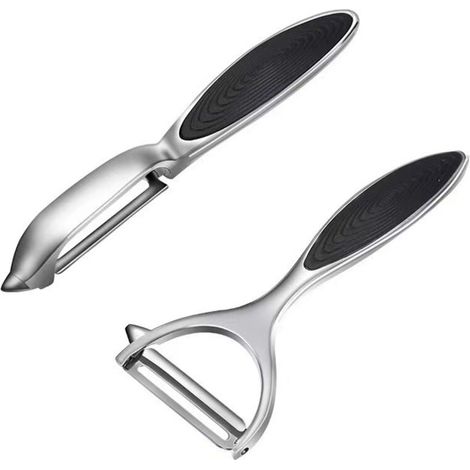CYRILL – Pelapatate da Cucina, Pelapatate Girevole a Forma di Y in Acciaio Inossidabile per Verdure, Carote, Frutta, con Manico ergonomico Antiscivolo (1/5)