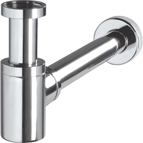 Wirquin 30718695 Minisifone per lavabo di design in ottone cromato Lineis (1/5)